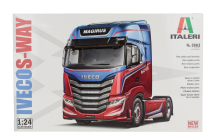 Italeri Iveco fiat S-way S460 Magirus Tractor Truck 2-assi 2022 1:24 /