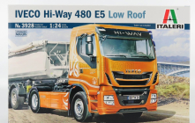 Italeri Iveco fiat Stralis 480 Euro 6 Hi-way Tractor Truck 2-assi 2016 1:24 /