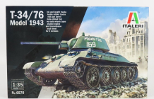 Italeri Kampfpanzer T-34/76 Tank Military 1943 1:35 /