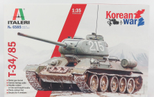 Italeri Kampfpanzer T-34/85 Military Tank Korean War 1944 1:35 /