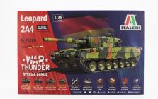 Italeri Krauss-maffei wegmann Tank Leopard 2a4 Military 1998 1:35 /