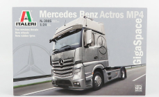 Italeri Mercedes benz Actros 1856 Mp4 Gigaspace Tractor Truck 2-assi 2016 1:24 /