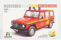 Italeri Mercedes benz G-class G230 Feuerwehr 1:24 /
