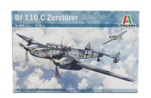Italeri Messerschmitt Bf 110c Zerstorer Military Airplane 1941 1:72 /