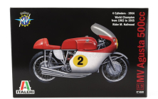 Italeri Mv agusta 500 N 2 World Champion 1962 - 1963 - 1965 - 1965 M.hailwood 1:9 /