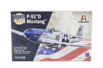 Italeri North american P-51d Mustang Military Airplane 1941 1:72 /