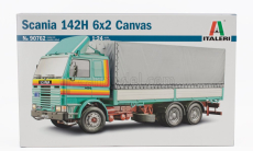 Italeri Scania 142h Tractor Truck 3-assi Canvas - Telonato - 1982 1:24 /