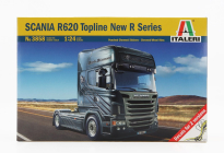 Italeri Scania R620 Tractor Truck Topline 2-assi 2009 1:24 /