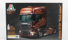 Italeri Scania R730 Tractor Truck Black Amber 2-assi 2011 1:24 /