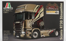 Italeri Scania R730 Tractor Truck Streamline Team Chimera 2-assi 2011 1:24 /