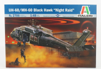 Italeri Sikorsky Uh-60 - Mh-60 Black Hawk Night Raid Helicopter Military 1979 1:48 /