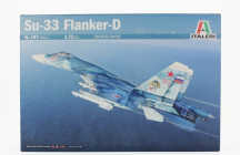 Italeri Sukhoi Su-33 Flanker D Airplane Military 1979 1:72 /
