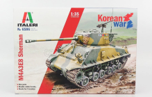 Italeri Tank M4a3e8 Sherman Miltary Korean War 1945 1:35 /