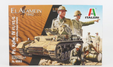Italeri Tank Pz.kpfw. Iv With African Korps Infantry Military 1942 1:35 /