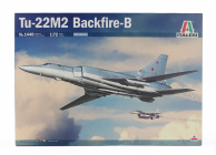 Italeri Tupolev Tu-22m2 Backfire-b Military Airplane 1975 1:72 /