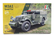 Italeri White motor company M3a1 Scout Car U.s Tank Military 1944 1:72 /
