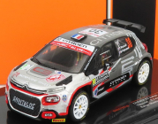 Ixo-models Citroen C3 Rally2 N 30 Rally Montecarlo 2021 1:43, stříbrná