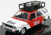 Ixo-models Fiat 131 Panorama Assistance Rally Team West 1979 1:43 Bílá Červená