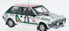 Ixo-models Fiat Ritmo 75 Abarth Alitalia (night Version) N 20 Rally Montecarlo 1979 Attilio Bettega - Maurizio Perissinot 1:43 Bílá Zelená Červená