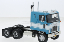 Ixo-models GMC Astro 95 Tractor Truck 3-assi 1970 1:43 Modrá Bílá