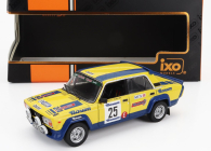 Ixo-models Lada fiat 2105 Mtx (night Version) N 25 Rally Barum 1983 1:43, žlutá