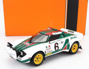 Ixo-models Lancia Stratos Hf Team Alitalia (night Version) N 6 1:18, bílá