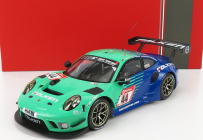 Ixo-models Porsche 911 991-2 Gt3 R Team Falken Motorsport N 44 24h Nurburgring 2019 K.bachler - J.bergmeister - M.ragginger - D.werner 1:18 2 Tóny Modré