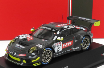 Ixo-models Porsche 911 991-2 Gt3-r Team Iron Force N 8 Vln1 Adac Nurburgring 2019 L.luhr - A.de Leener - J.e.slooten 1:43 Carbon Black