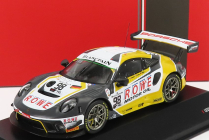 Ixo-models Porsche 911 991-2 Gt3 R Team Rowe Racing N 98 5th 24h Spa 2019 S.muller - R.dumas - M.jaminet 1:43 Šedá Bílá Žlutá