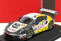 Ixo-models Porsche 911 991-2 Gt3 R Team Rowe Racing N 998 2nd 24h Spa 2019 F.makowiecki - P.pilet - N.tandy 1:43 Šedá Bílá Žlutá