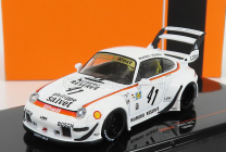 Ixo-models Porsche 911 993 Rwb Lbwk N 41 Racing 1996 1:43 Bílá