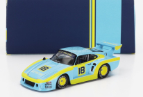 Ixo-models Porsche 935 930 K3 3.0l F6 Turbo Team Jlp Racing N 18 3rd 6h Silverstone 1980 John Paul - Brian Redman 1:43 Světle Modrá Žlutá