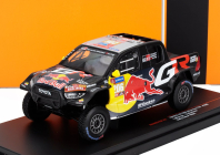 Ixo-models Toyota Hilux Gr Dkr Evo T1u Pick-up Team Gazoo Racing N 206 Rally Dakar 2024 Lucas Moraes - Armand Monleon 1:43 Černá Červená