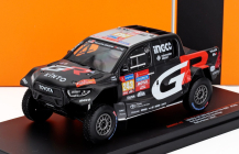 Ixo-models Toyota Hilux Gr Dkr Evo T1u Pick-up Team Gazoo Racing N 243 Rally Dakar 2024 Guy Botterill - Brett Cummings 1:43 Černá Červená