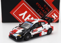 Ixo-models Toyota Yaris Gr Rally1 Team Toyota Gazoo Racing Wrt N 3 Rally Ypres 2022 Lappi Esapekka - Janne Ferm 1:43 Bílá Červená Černá