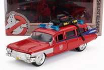 Jada Cadillac Series-62 Ecto-1 Ghostbusters Transformers 1984 1:32 Red