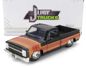 Jada Chevrolet C-10 Pick-up Custom 1985 1:24 Černá Hnědá