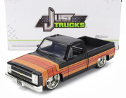 Jada Chevrolet C-10 Pick-up Custom 1985 1:24 Černá Hnědá