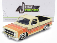 Jada Chevrolet C-10 Pick-up Custom 1985 1:24 Krémově Hnědá Oranžová
