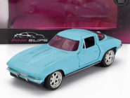 Jada Chevrolet Corvette Coupe 1966 1:32 Světle Modrá