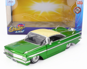 Jada Chevrolet Impala Custom Street Low 1959 1:24 Zelený Krém