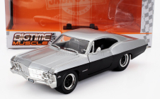 Jada Chevrolet Impala Ss Coupe 1967 1:24 Stříbrná Černá