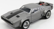 Jada Dodge Dom's Ice Charger R/t 1970 - Fast & Furious 8 2017 1:24 Matt Grey