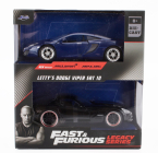 Jada Dodge Set 2x Letty's Viper Srt-10 Coupe + Mclaren Mp4 12c - Fast & Furious 1:32 Černá Modrá