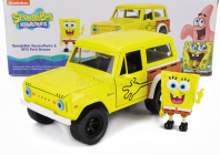 Jada Ford usa Bronco With Squarepants Spongebob Figure 1973 1:24 Žlutá