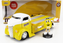 Jada Ford usa Coe Flatbed With M&m's Figure 1947 1:24 Žlutá Bílá