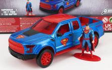 Jada Ford usa F-150 Raptor Pick-up With Superman Figure 2018 1:32 Červená Modrá
