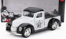 Jada Ford usa Pick-up 1941 Topolino Mickey Mouse Figure - Walt Disney 1:32 Bílá Černá