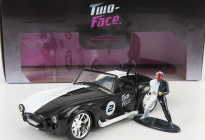 Jada Ford usa Shelby Cobra 427/sc Spider N 2 1965 - Two-face 1:32 Černá Bílá