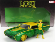 Jada Ford usa Thunderbird With Marvel Loki 1963 1:24 Zelená Žlutá